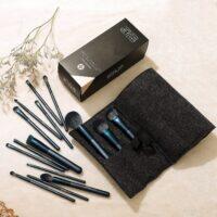 JADE SERIES - 15 PCS MAKEUP BRUSH KIT - TOURMALINE BLUE