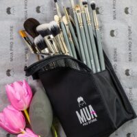 Επαγγελματικό Σετ Μακιγιάζ – 22 Πινέλα με Δώρο Mua Brush Pouch.