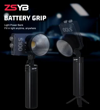 ZSYB D150 – Φορητή Λαβή Μπαταρίας για LED Light. - Image 3